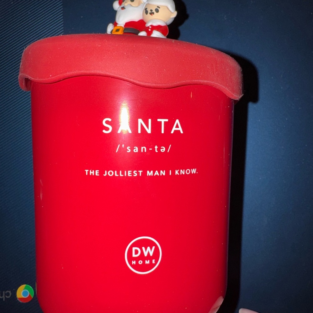 DW Home Santa Red Candle Cinnamon Stick